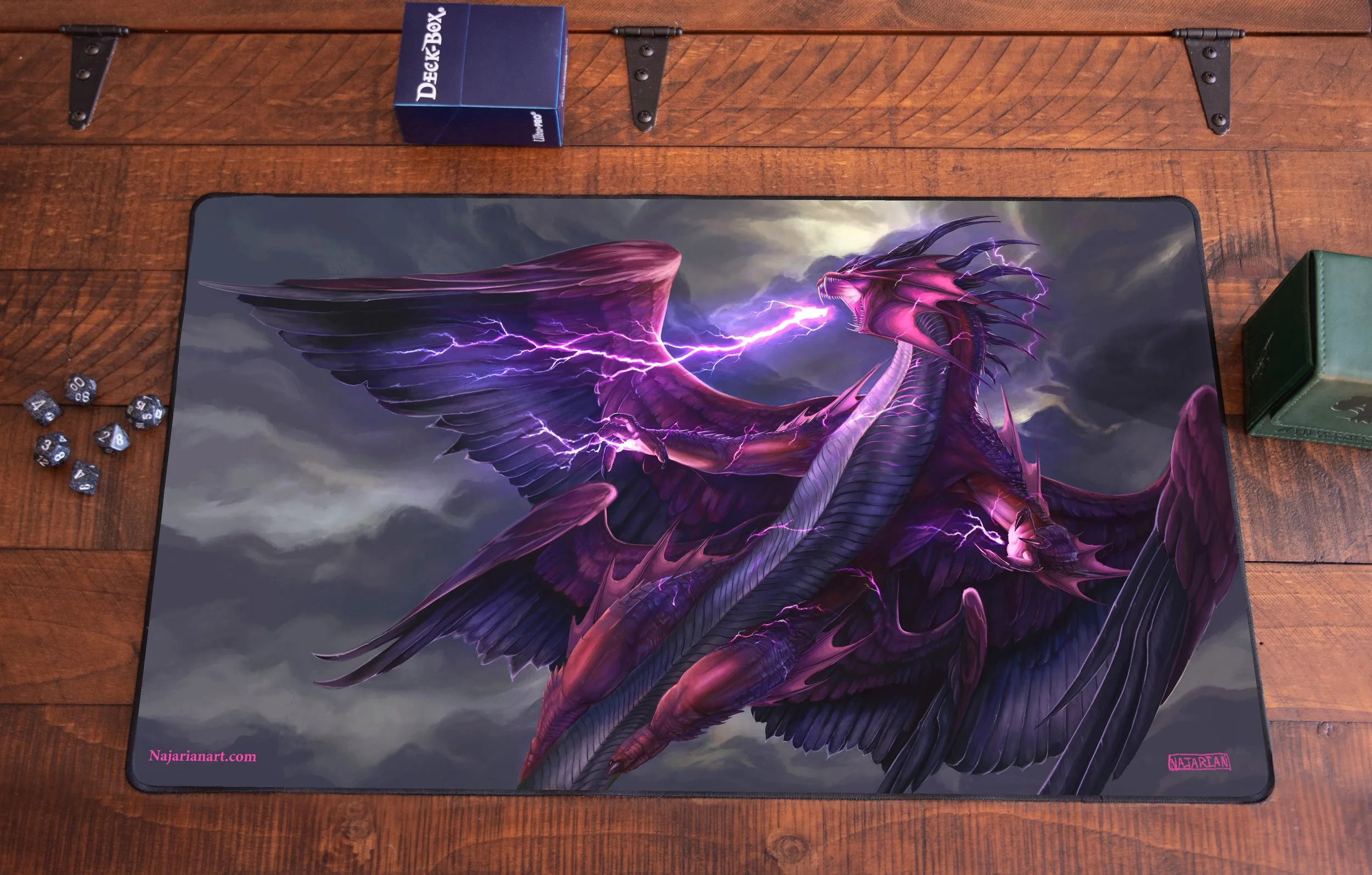 Ride the Lightning playmat — NajarianArt